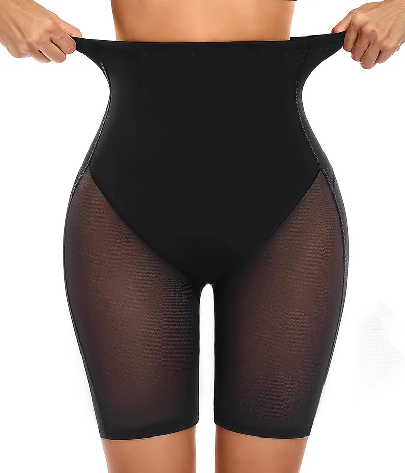 Yuson Girl ▫️ Cueca Modeladora para Mulher, Cintura Alta, Ultra-Levantadora de Glúteos, Emagrecente, Shapewear, Modeladora de Barriga Plana, Controlo Abdominal, Calções Sem Costuras, Invisível