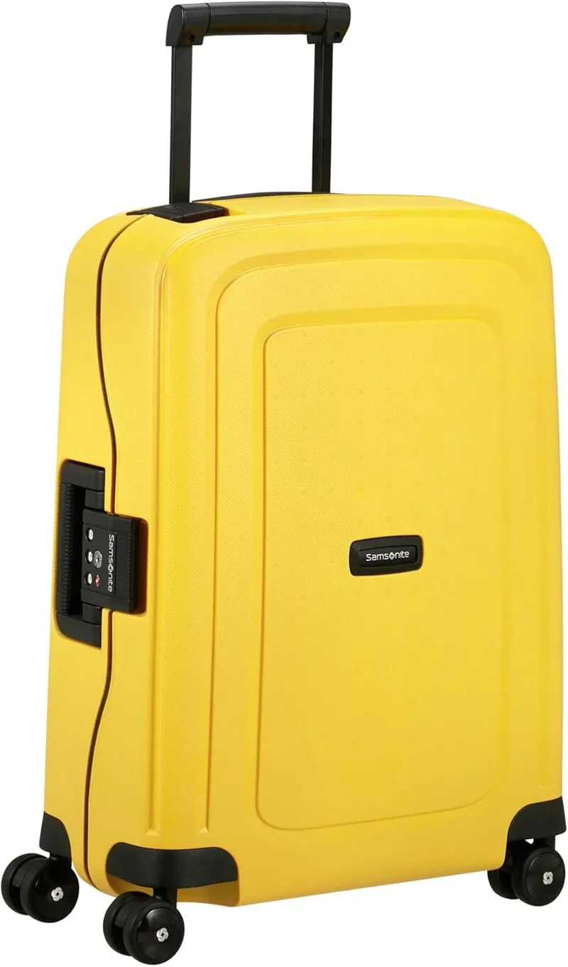 Samsonite ▫️ S'Cure - Renewed Spinner S, Bagagem de Cabine, S (55 cm), 34 L, Amarelo (Yellow)