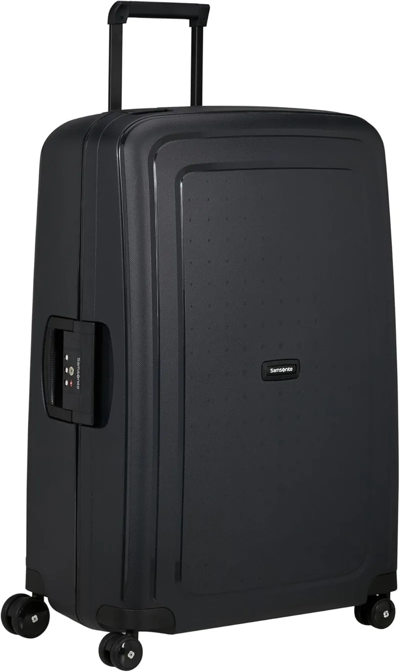 Samsonite S'Cure - Renewed Spinner L, Mala, L 75 cm, 102 L, Preto (Preto)