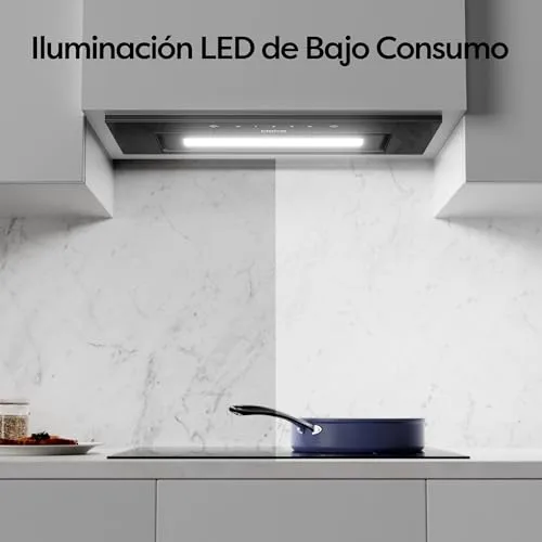 CIARRA ▫️ CBCB6931B Exaustor de cozinha 59 dB 60 cm Com controlo por gestos 6