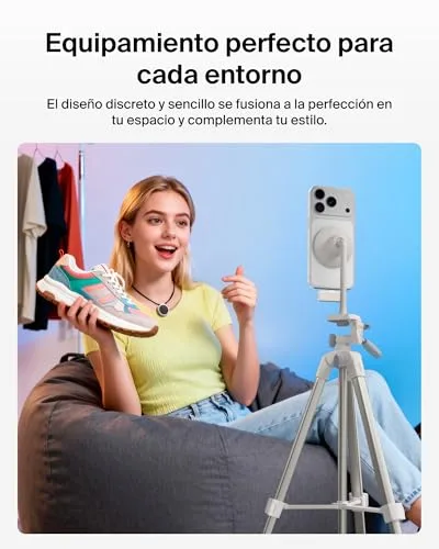Belkin ▫️ Kit Stage Creator para criação de conteúdos com tripé, suporte magnético para telemóvel e dois microfones sem fios, kit de vlogging, pacote de gravação de vídeo, TikTok, YouTube e Instagram 5