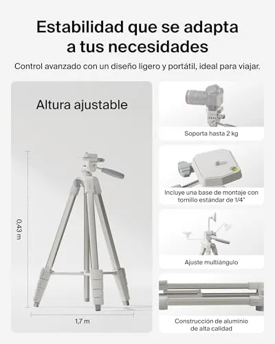 Belkin ▫️ Kit Stage Creator para criação de conteúdos com tripé, suporte magnético para telemóvel e dois microfones sem fios, kit de vlogging, pacote de gravação de vídeo, TikTok, YouTube e Instagram 6
