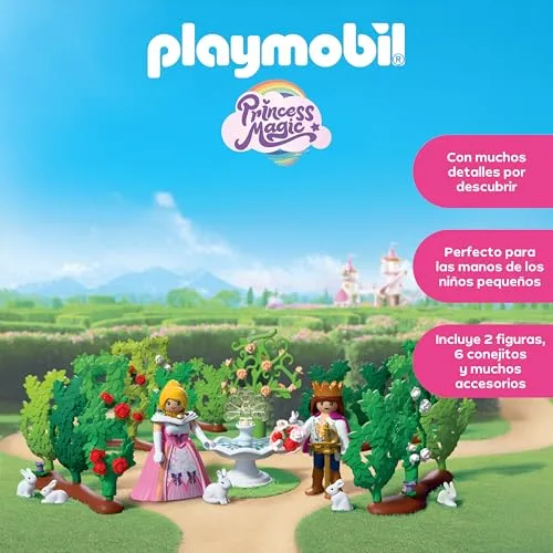 PLAYMOBIL ▫️ Princesa | Labirinto Real | Príncipe e Princesa com Labirinto Variável | Estimula a criatividade | Brinquedo de princesa para crianças a partir dos 4 anos | 72053 3