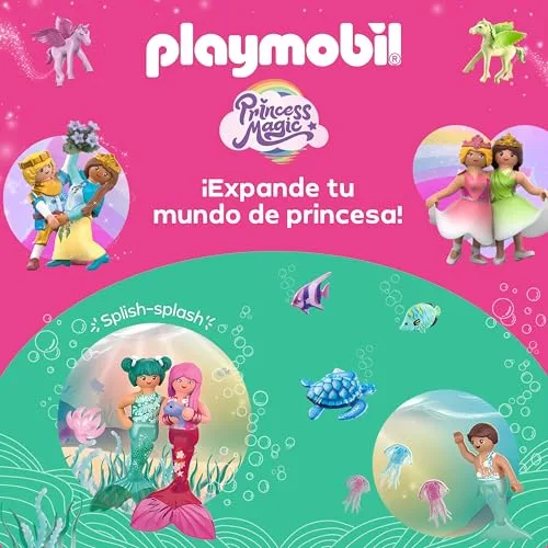 PLAYMOBIL ▫️ Princesa | Labirinto Real | Príncipe e Princesa com Labirinto Variável | Estimula a criatividade | Brinquedo de princesa para crianças a partir dos 4 anos | 72053 6