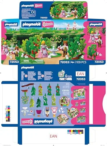 PLAYMOBIL ▫️ Princesa | Labirinto Real | Príncipe e Princesa com Labirinto Variável | Estimula a criatividade | Brinquedo de princesa para crianças a partir dos 4 anos | 72053 7