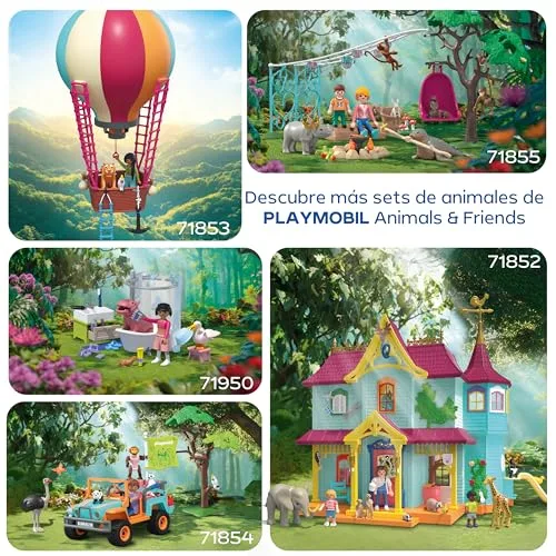 PLAYMOBIL ▫️ Animais e Amigos | Expedição ao Gelo no Jardim Zoológico | Pinguins e focas com carrossel de alimentação | Brinquedo infantil a partir dos 4 anos | 72073 5
