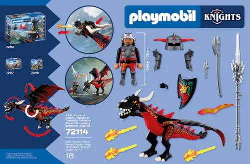 PLAYMOBIL ▫️ Cavaleiros do Dragão Negro 7