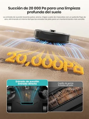 Lefant ▫️ M210 Pro Omni – Aspirador e esfregador de chão robótico para animais de estimação, 20 000 Pa 2