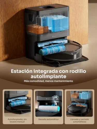 Lefant ▫️ M210 Omni – Aspirador e esfregador de chão robótico, 20 000 Pa, sem emaranhamentos 2