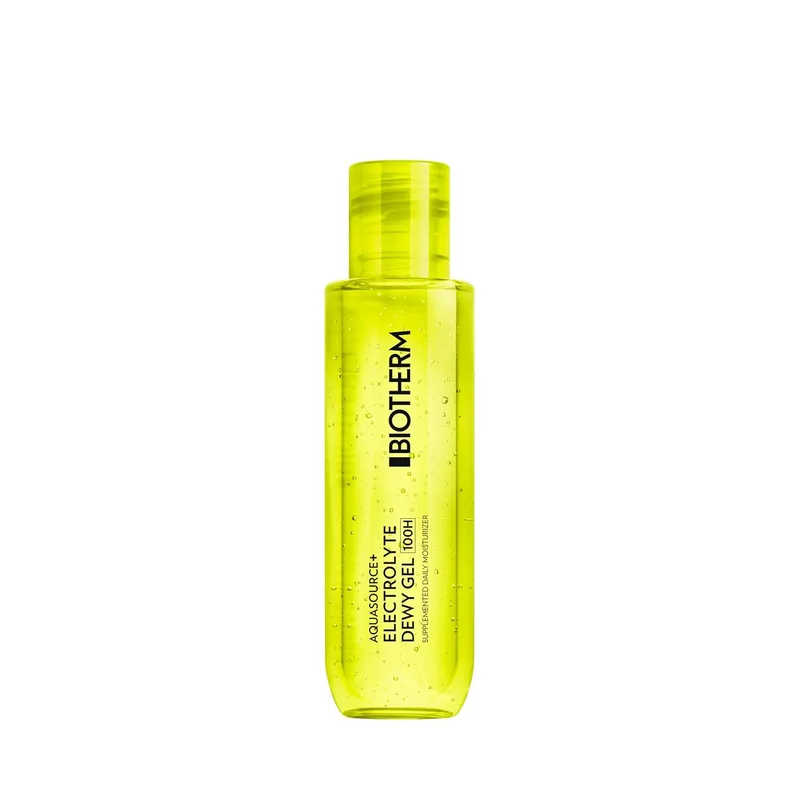Biotherm, Aquasource Electrolyte Dewy 100H, Gel Hidratante com Eletrolitos e Hyalu B3, Pele Suave, Radiante e Reforçada, Fórmula Sem Álcool, Todos os Tipos de Pele, 100ml