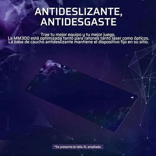 Corsair ▫️ Tapete de rato grande MM300 Sci-Fi Dark – Azul-marinho 4