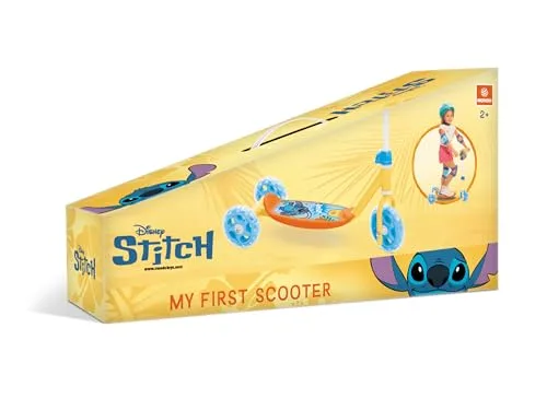 Mondo ▫️ Toys – Stitch Disney My First Scooter: Patinete de 3 rodas para bebés a partir dos 2 anos - 28812 3