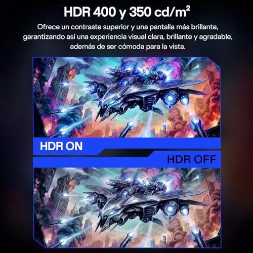 HKC ▫️ Monitor de jogos de 27 polegadas, QHD, IPS, 200 Hz (OC 220 Hz), 1 ms MPRT 6