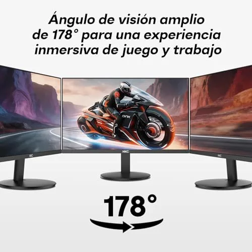 HKC ▫️ Monitor de jogos de 27 polegadas, 144 Hz, painel IPS, 99 % sRGB, Adaptive Sync 5