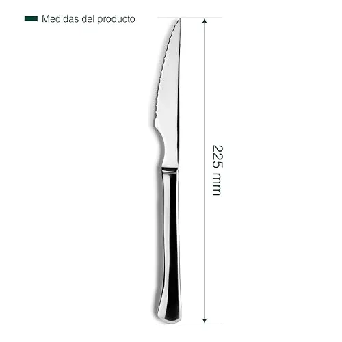 JAY ▫️ Lacor - - 12001001 - Conjunto de 12 facas para carne, Coleção Basic 2