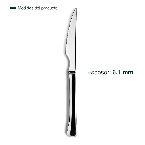JAY ▫️ Lacor - - 12001001 - Conjunto de 12 facas para carne, Coleção Basic 3