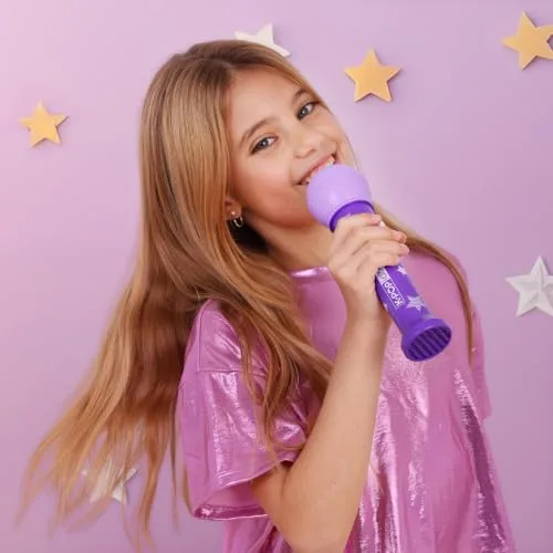 K-POP IDOL ▫️ Brinquedo musical «» – Microfone inspirado no K-Pop com gravação de voz e sons integrados para uma experiência de atuação realista. Para fãs a partir dos 3 anos de idade 4