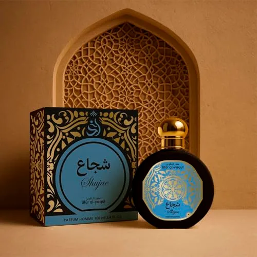 Utūr al-yaqut ▫️ Utur Al-Yaqut SHUJAE Conjunto de 2 perfumes masculinos EDP de 100 ml 3