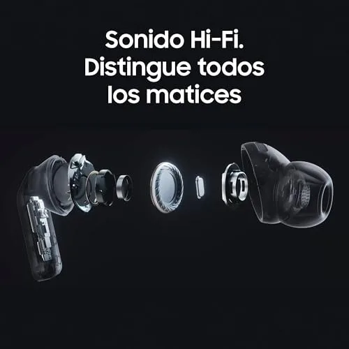 Samsung ▫️ Galaxy Buds4 Pro, Auscultadores Bluetooth, Áudio Hi-Fi, Cancelamento de Ruído Adaptativo, Chamadas super nítidas, Assistente de IA, Garantia do fabricante de 3 anos + 1 ano extra, Branco (Versão espanhola) 3