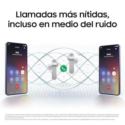 Samsung ▫️ Galaxy Buds4, Auscultadores Bluetooth, Áudio 240 bits/96 kHz, Cancelamento de Ruído Adaptativo, Assistente de Voz com IA, Garantia do Fabricante de 3 Anos + 1 Ano Extra, Preto (Versão Espanhola) 5