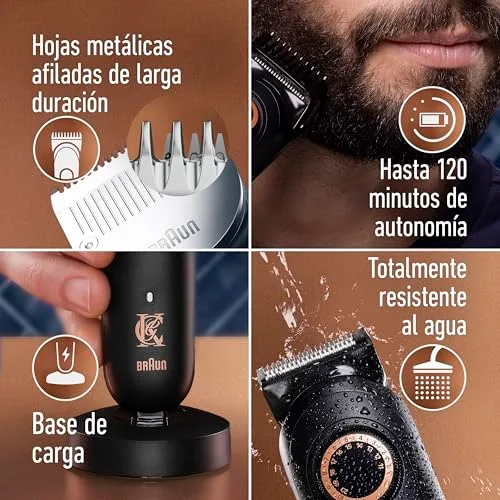 King C. Gillette ▫️ Máquina de barbear para homem Pro Max com 6 acessórios 5