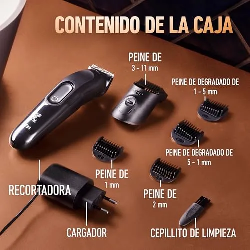King C. Gillette ▫️ Máquina de barbear para homem com 5 acessórios 5