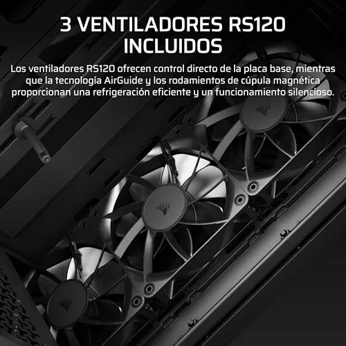 Corsair ▫️ 3200D RS Caixa para PC semitorre – Preto 5