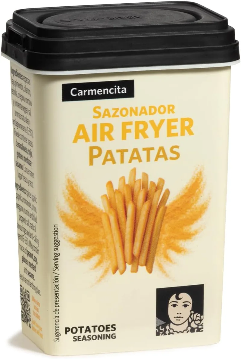 Carmencita ▫️ Tempero para Fritadeira Potatoes, Recipiente com doseador, 75g