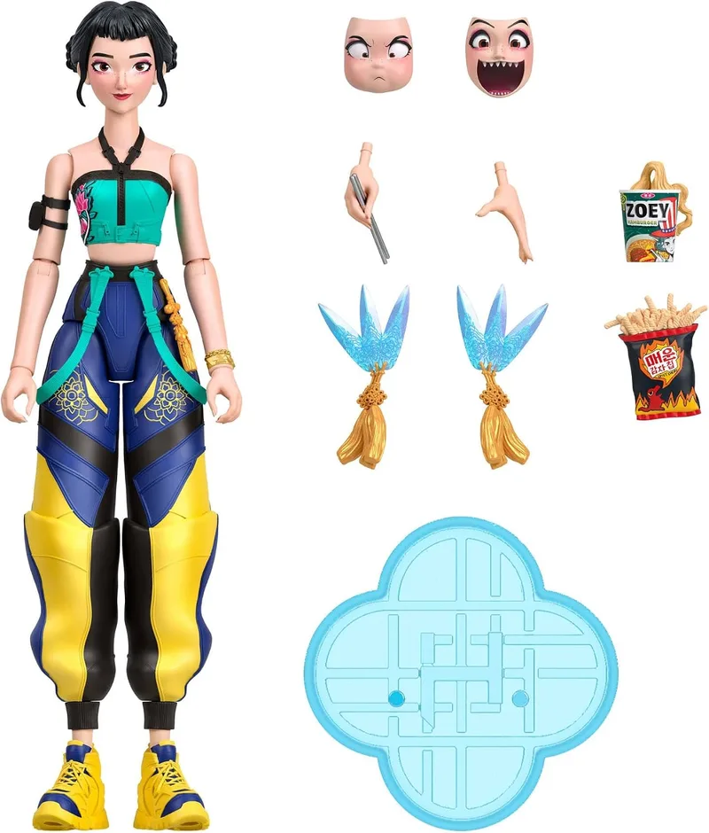 Mattel ▫️ KPOP Demon Hunters Figura de ação HUNTR/X Zoey