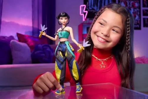 Mattel ▫️ KPOP Demon Hunters HUNTR/X Zoey Boneca de Moda 2