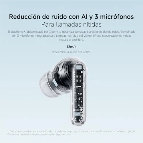 XIAOMI ▫️ REDMI Buds 8 Pro, Auscultadores sem fios, ANC, Branco 4