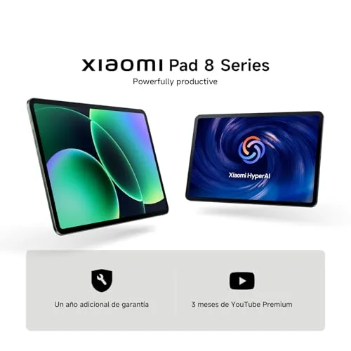 Xiaomi ▫️ Tablet Pad 8 de 11,2 polegadas, 8 + 128 GB, Snapdragon® 8s Gen 4 - Azul 2