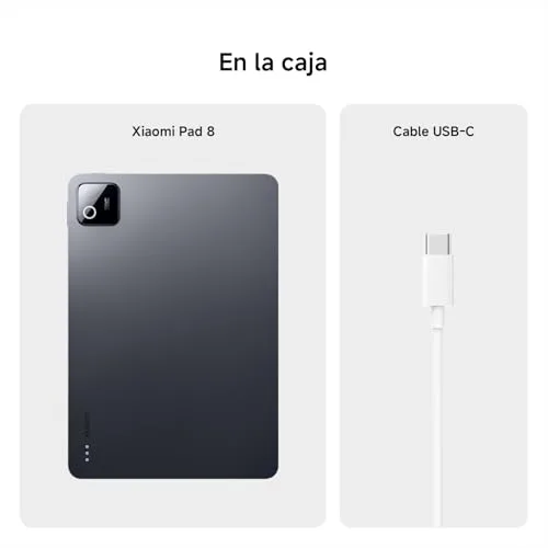 Xiaomi ▫️ Tablet Pad 8 de 11,2 polegadas, 8 + 128 GB, Snapdragon® 8s Gen 4 - Azul 5