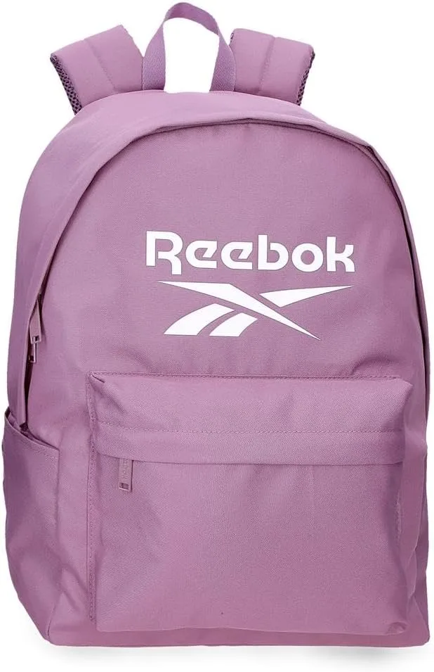 Reebok ▫️ Mochila escolar Ashland de 14 polegadas, roxa, 31,5 x 45 x 15 cm, em poliéster, da Joumma Bags