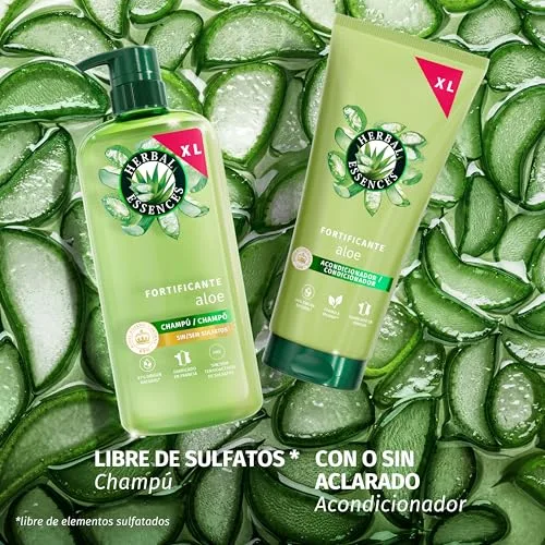 Herbal Essences ▫️ Aloe Champô Sem Sulfatos, Fortificante, 650 ml 6