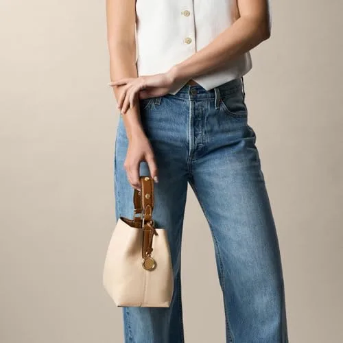 Fossil ▫️ Mala a tiracolo em pele Jessie para mulher 2