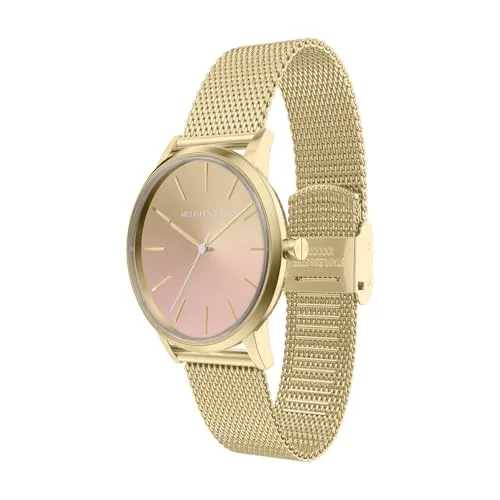 Armani Exchange ▫️ Relógio para mulher, movimento de quartzo com três ponteiros e caixa de 36 mm com bracelete em pele 3