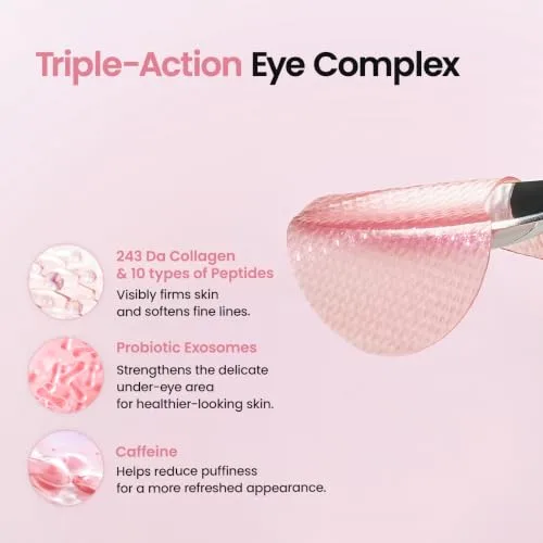 Biodance ▫️ Patches para os olhos com peptídeos de colagénio, antirranhuras para linhas de expressão e bolsas, contorno dos olhos, cuidados da pele à coreana (60 unidades) 5