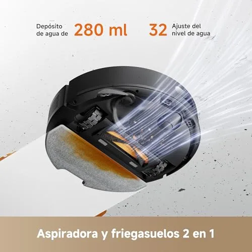 dreame ▫️ Robô aspirador e esfregador de chão D20 Air Plus, sucção de 20 000 Pa 6