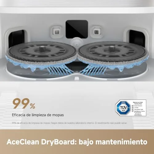 dreame ▫️ Robô aspirador L50 Ultra Ae, autolimpeza a 100 °C, sucção de 28 000 Pa 6
