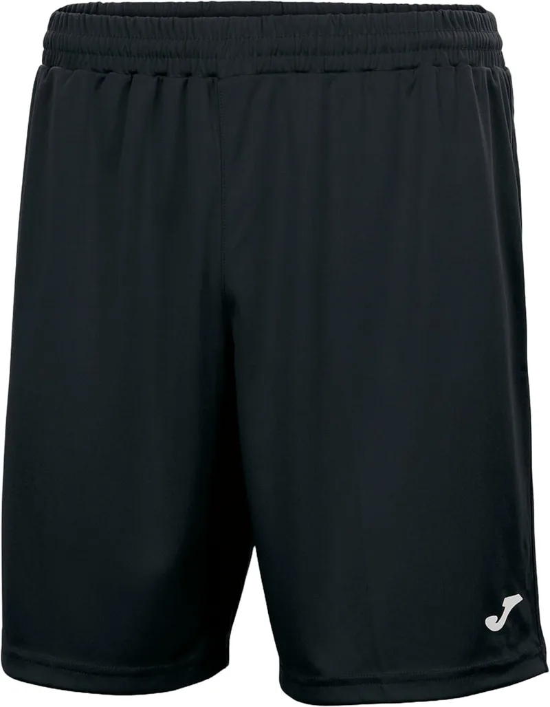 Joma Nobel Calções curtos para homem, Preto, XL