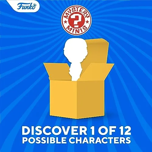 Funko ▫️ Mystery Mini - Clássicos da Disney - 1 de 12 para colecionar - Modelos variados - Minifigura colecionável em vinil - Ideia para presente - Produto oficial - Brinquedos para crianças e adultos - Fãs de filmes 3