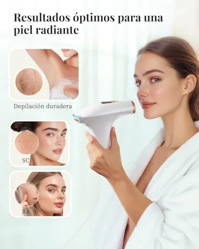 Haarlosy ▫️ Depilador a laser IPL indolor para rosto, zona do biquíni e corpo, IFE03 4