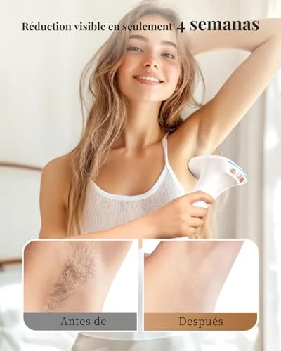 Haarlosy ▫️ Depilador a laser IPL indolor para rosto, zona do biquíni e corpo, IFE03 6