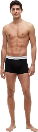Tommy Hilfiger ▫️ Homem 5P Trunk Um0Um03907 Trunk, Vermelho (Bn Pnk/Blk/MT Grey/BR Verm/BR BLU), L 5