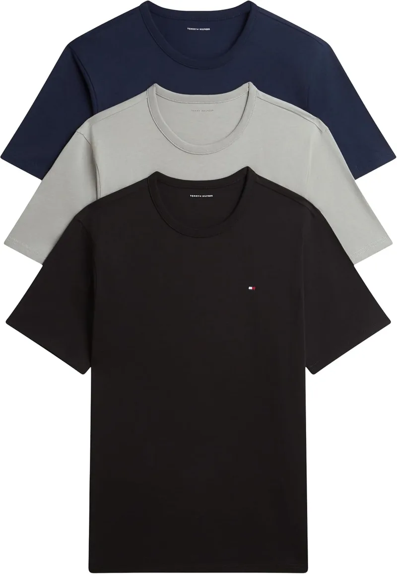 Tommy Hilfiger ▫️ 3p SS tee Um0um03870 Camiseta de manga curta para homem