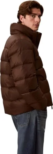 Calvin Klein ▫️ Ls Nylon Zip Off Hood Down Puffe Lv04rg515g Casacos para Homem 6