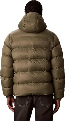 Calvin Klein ▫️ Ls Ltwt Nylon Padded Hooded Puff Lv04rg513g Casacos para homem 2