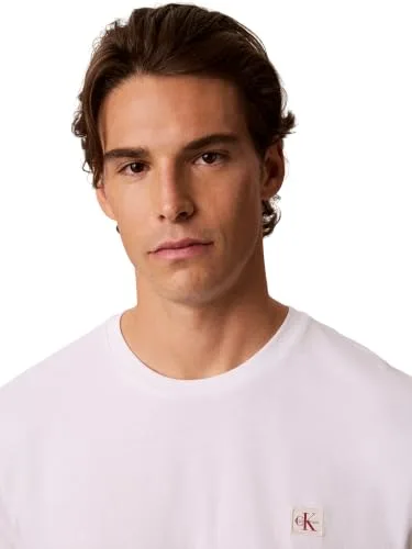 Calvin Klein ▫️ Camisola SS Badge, 2 unidades, Lv04rd248g, Camisolas para homem 4