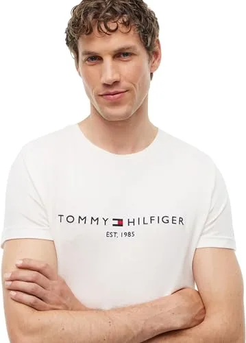 Tommy Hilfiger ▫️ Camiseta de manga curta para homem, corte justo 3